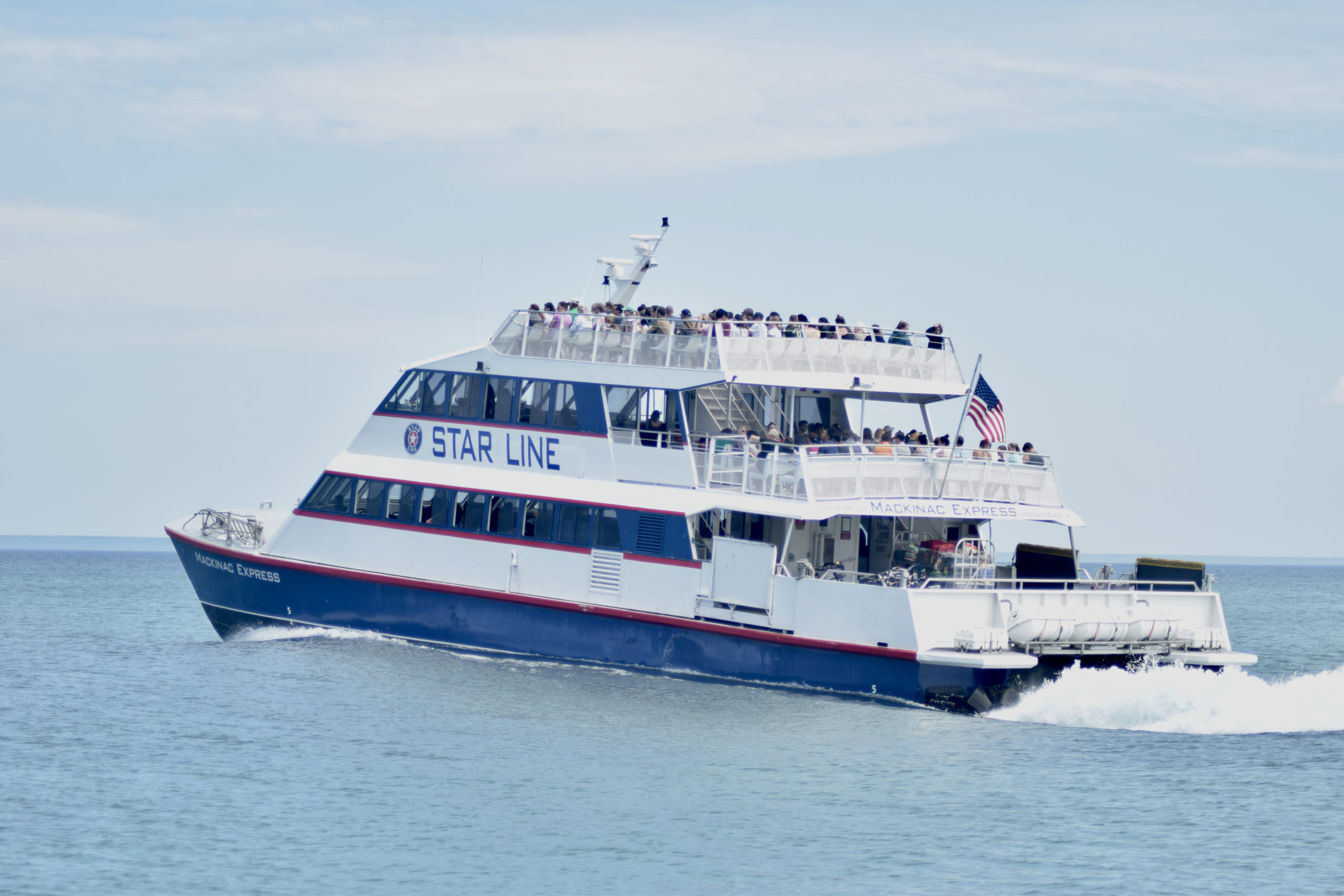 catamaran ferry mackinac island