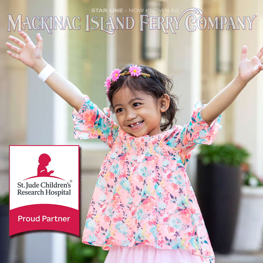 Mackinac Island Ferry Company Donates Thousands to St. Jude Children's Research Hospital